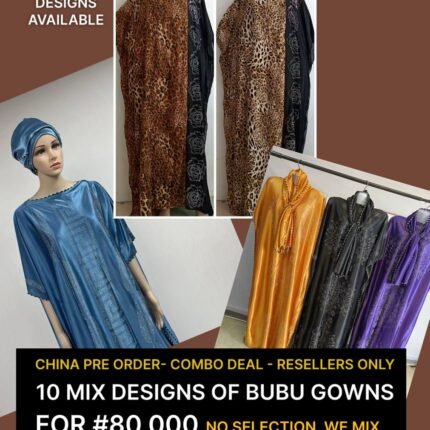 10 PIECES OF ABAYA / BUBU GOWNS